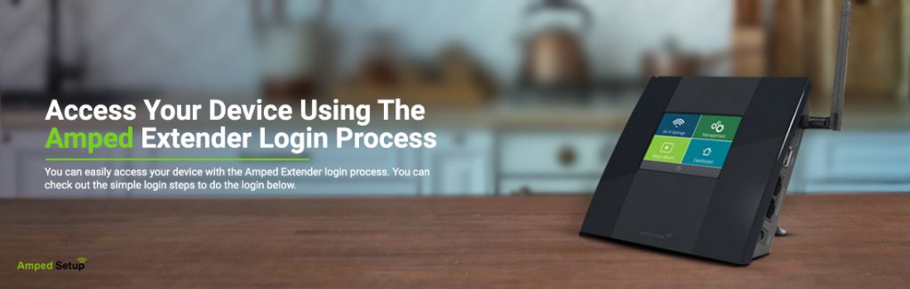 Amped Extender Login