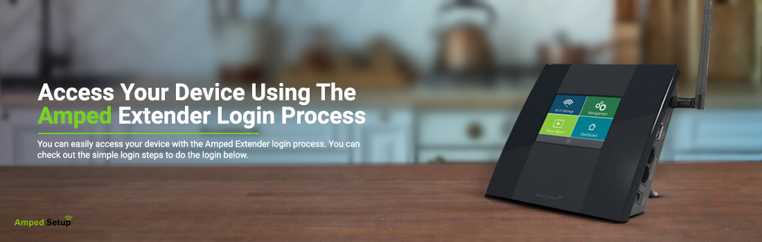 Amped Extender Login